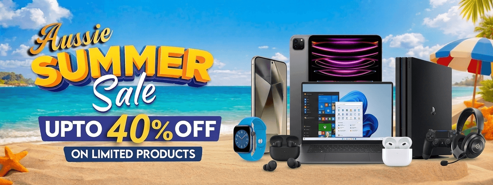 Summer Mega Sale — Up to 40% Off